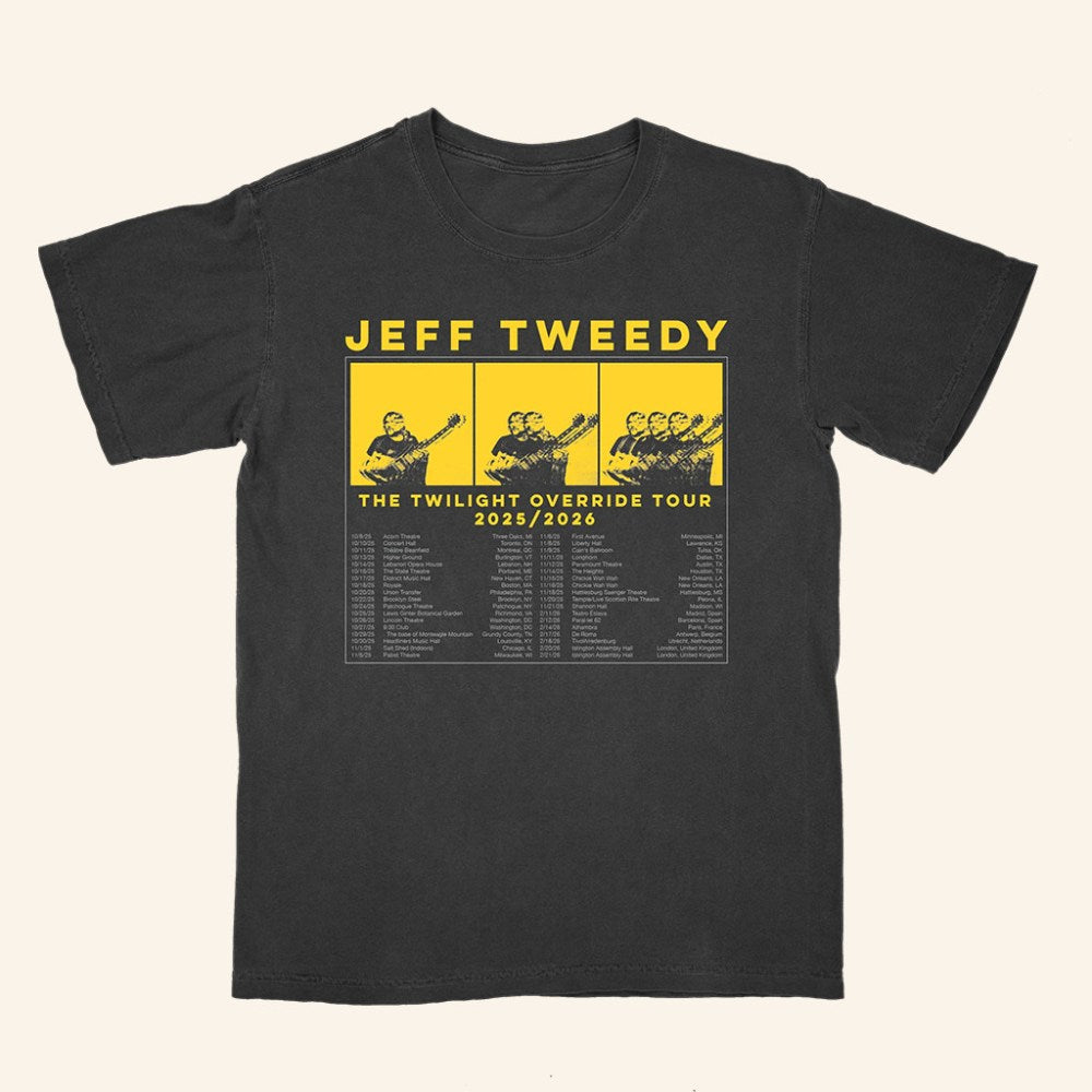 Wilco Merch Twilight Override 2025 26 Tour T-Shirt Gifts For Rock Band Fans - Gypsysystersgift
