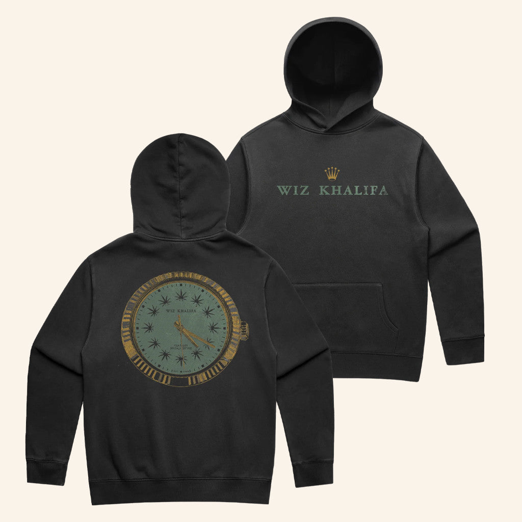 Wiz Khalifa Merch Kush Time Hoodie Best Gifts For Rapper Fans - Gypsysystersgift