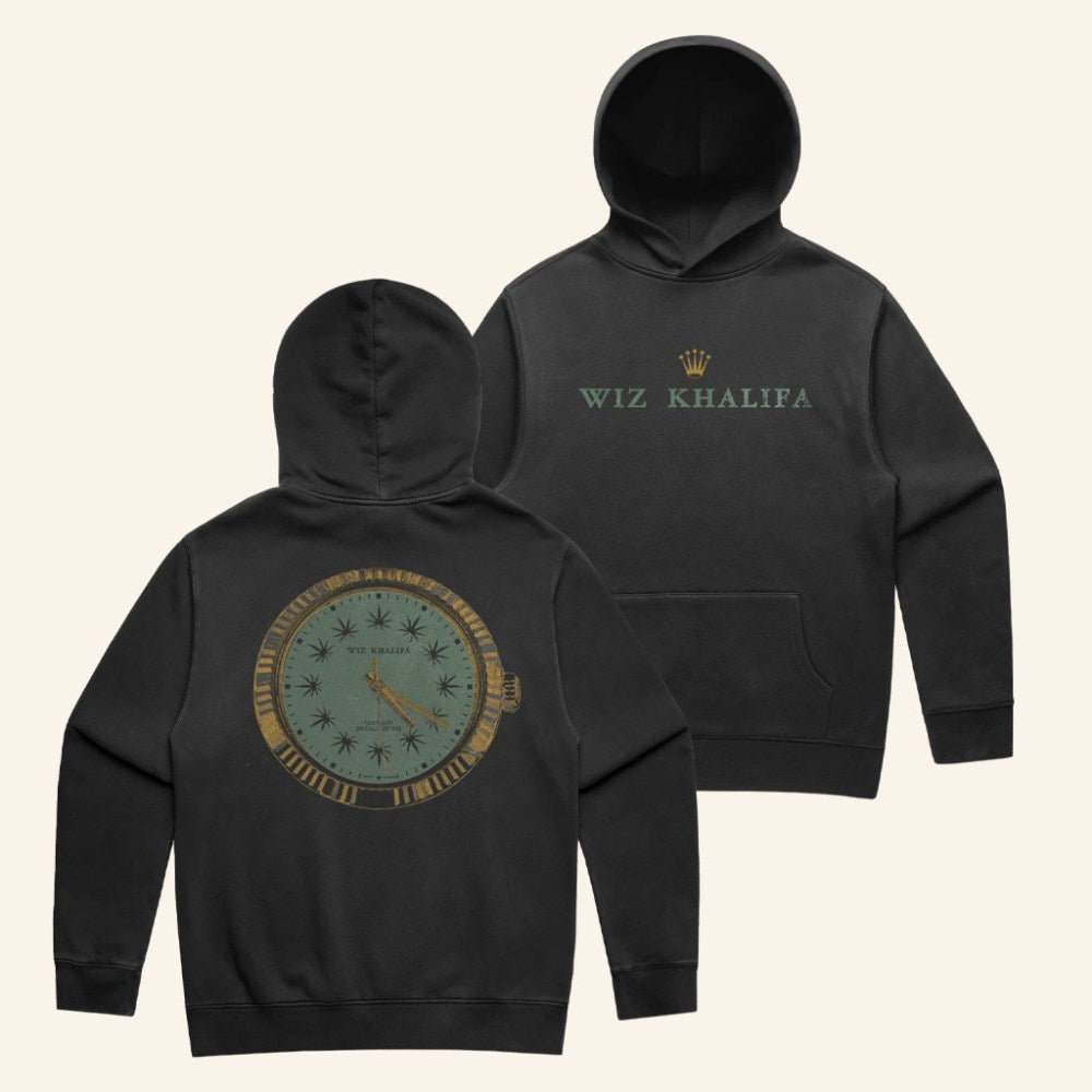 Wiz Khalifa Merch Kush Time Hoodie Best Gifts For Rapper Fans - Gypsysystersgift
