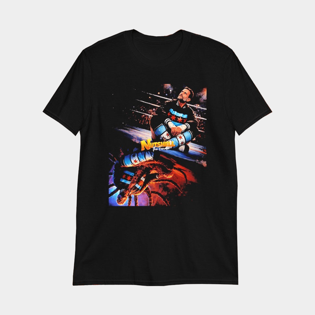 WWE x Stranger Things CM Punk Nutshell The Fanatic T-Shirt Fan Merch Best Gifts For Him - GypsysystersGift