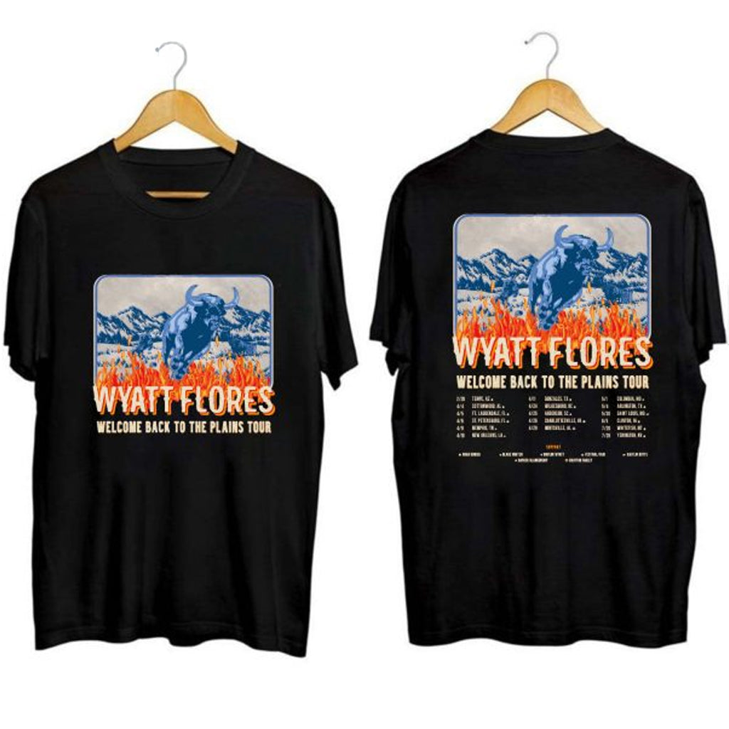 Wyatt Flores Tour 2025 Shirt Wyatt Flores Merch Best Gifts For Rock Lovers - Gypsysystersgift