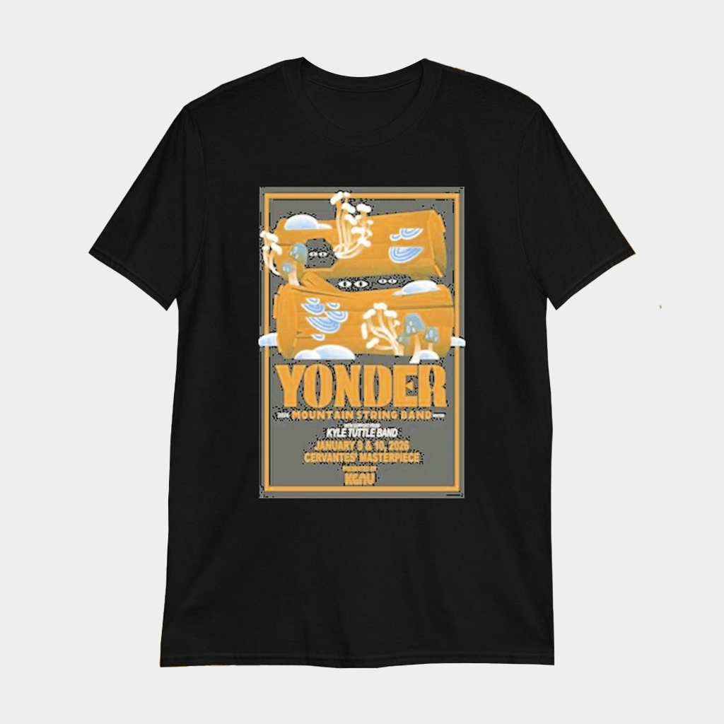 Yonder Mountain String Band Denver January 9 10 2026 T-shirt Best Gifts For Him - GypsysystersGift