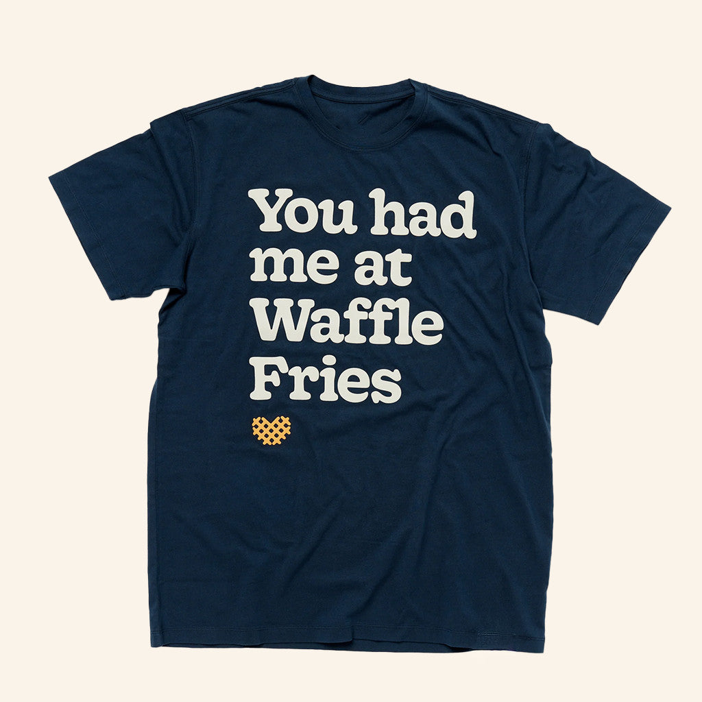 You Had Me At Waffle Fries T-Shirt Funny Foody Shirt Valentine Day Gifts - GypsysystersGift