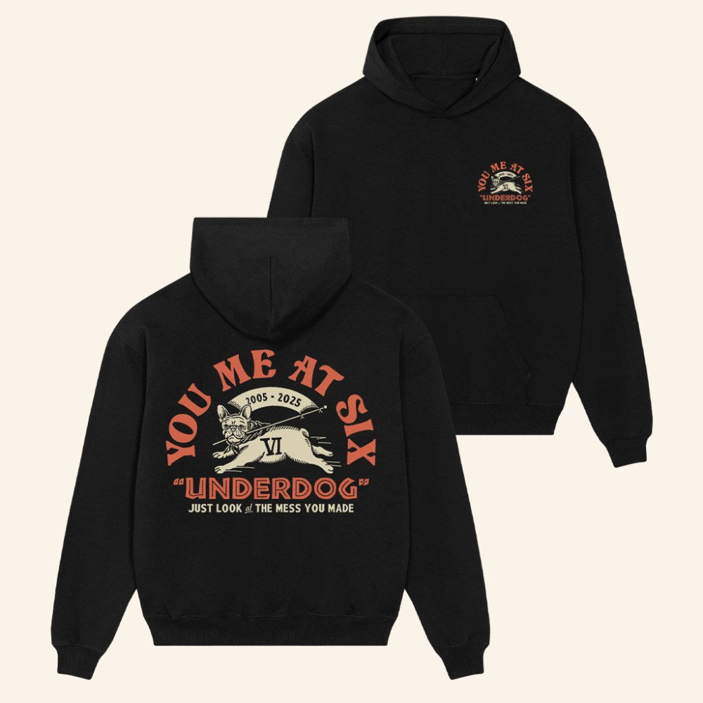 You Me At Six Merch Underdog Hoodie Christmas Ideas For Him - Gypsysystersgift