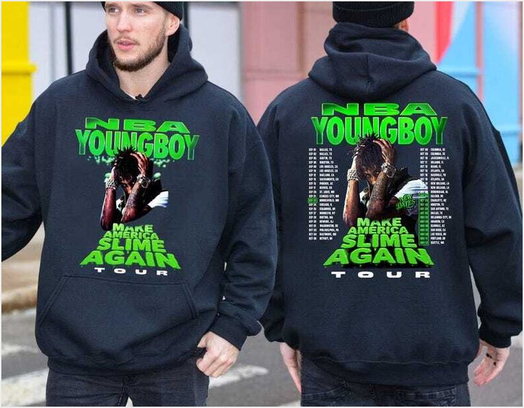 Youngboy Masa 2025 Tour Hoodie Black Gifts For Her Merch Apparel - Gypsysystersgift