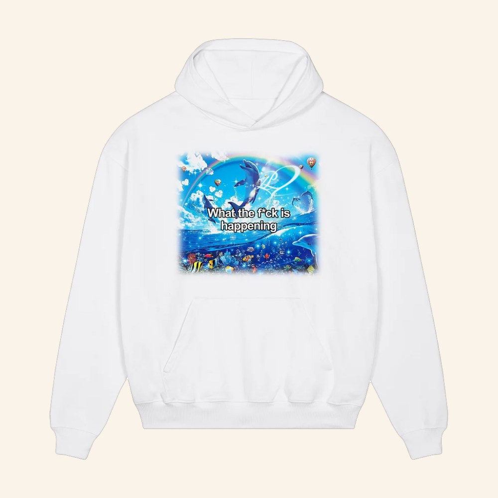Zara Larsson Merch White Dolphin Hoodie Christmas Gifts For Music Fans - Gypsysystersgift