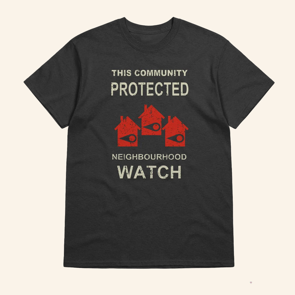 Zeddyzi Merch This Community Protected Neighbourhood Watch Pine Point T-Shirt Gifts For Him - GypsysystersGift