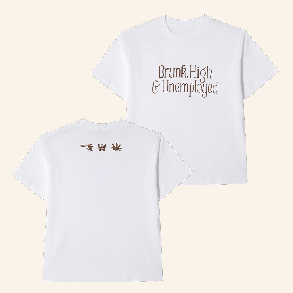 ZODIAC Jakarta Merch Exodus Drunk High And Unemployed T-Shirt Birthday Gift For Him - GypsysystersGift