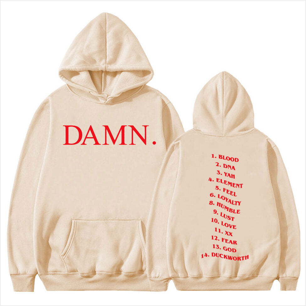Zrbang Damn Rapper Kendrick Lamar Hoodie Gifts For Him Merch Clothing - Gypsysystersgift