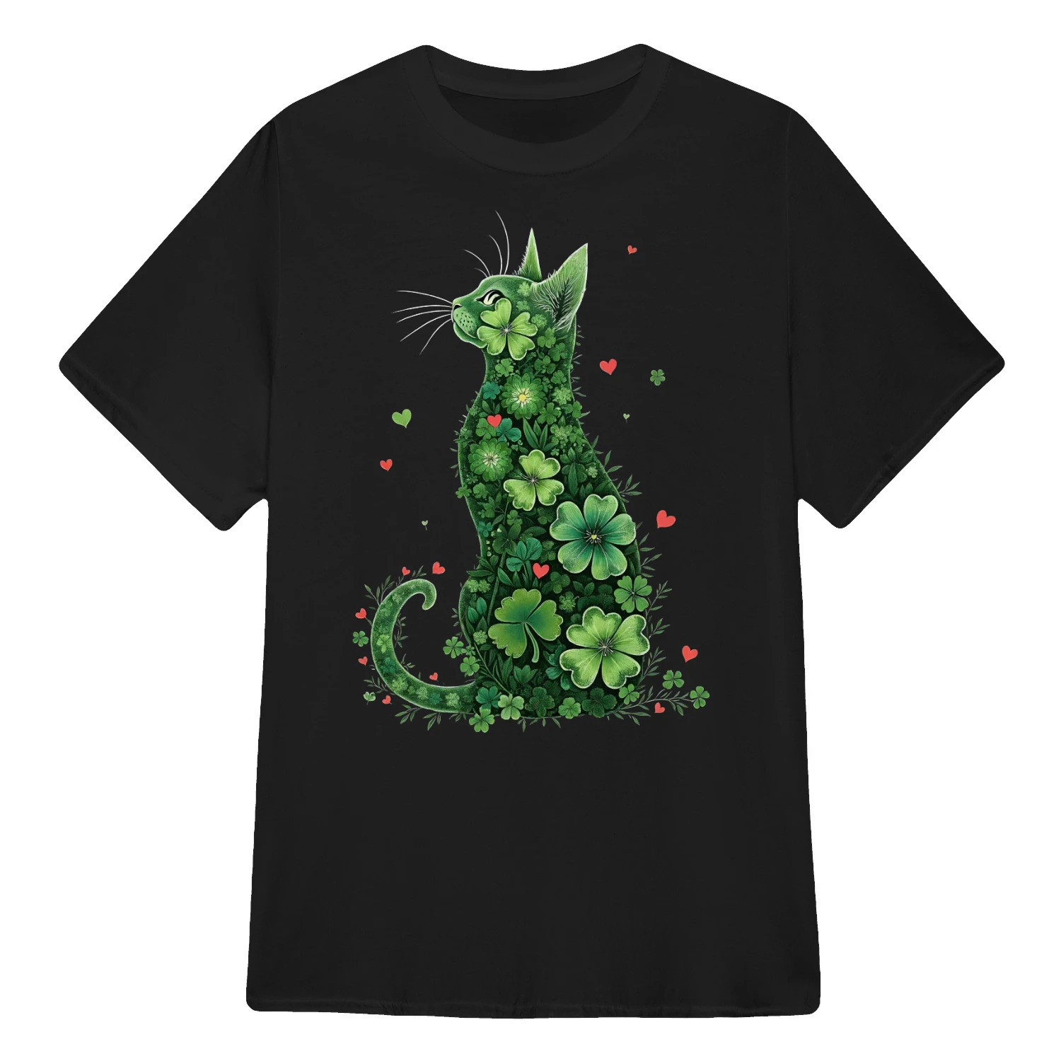 Animal Lovely T-Shirt Cat Flower Family Cozy Pet Outfit Gifts Ideas For Son - Gypsysystersgift