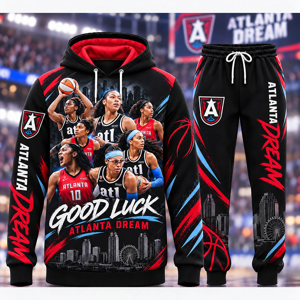 Atlanta Dream Merch Atlanta Dream 2026 Roster Hoodie And Sweatpants Gift For Fans - Gypsysystersgift