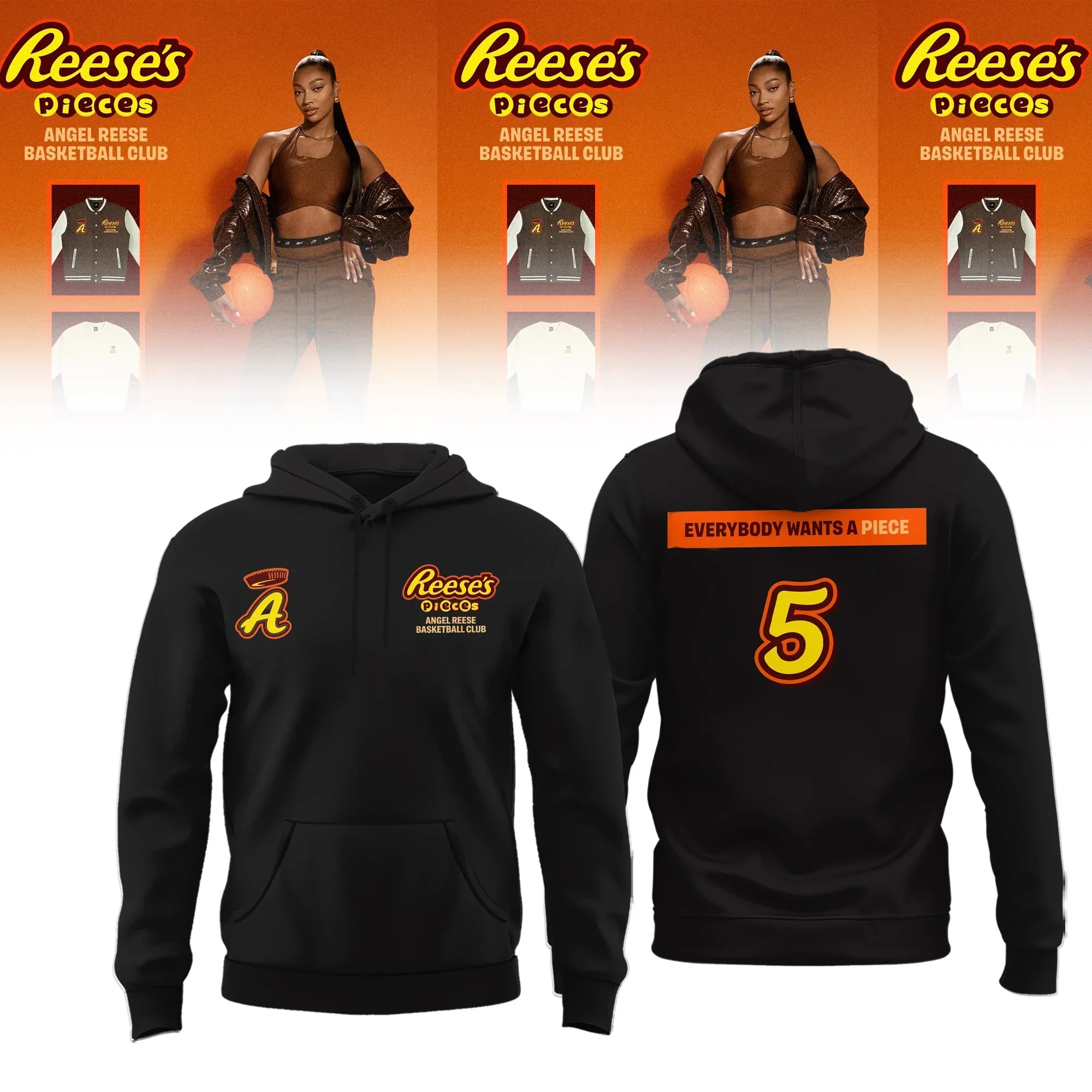 Atlanta Dream Merch Atlanta Dream Angel Reese Hoodie Baseball Fans Gift - Gypsysystersgift