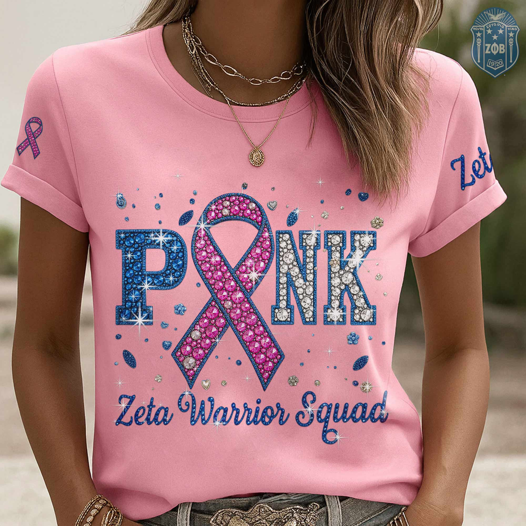 Zeta Phi Beta Zeta Warrior Squad T-Shirt Zeta Heritage Tee Sorority Sister Gift - Gypsysystersgift